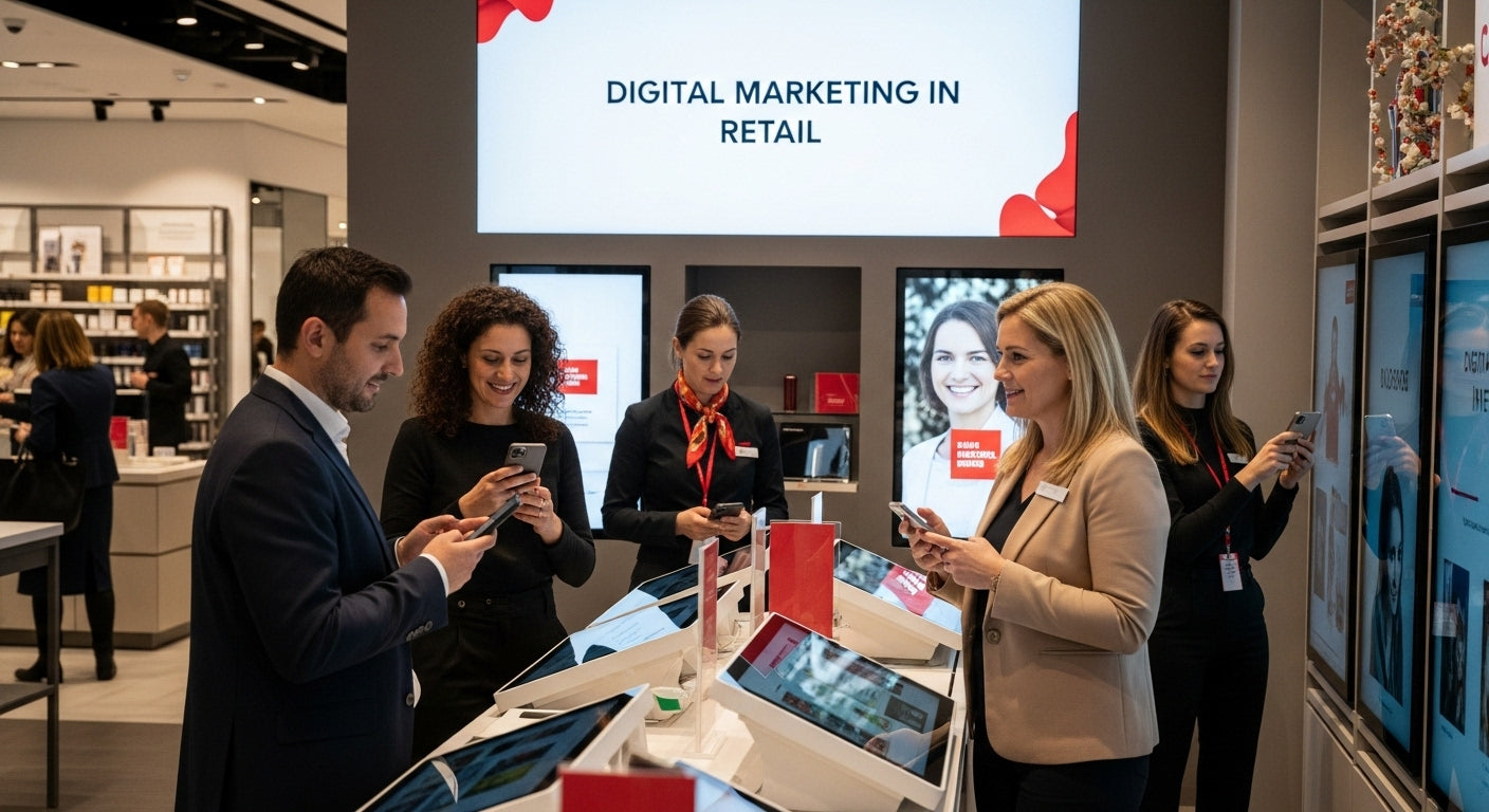 digital marketing retail store