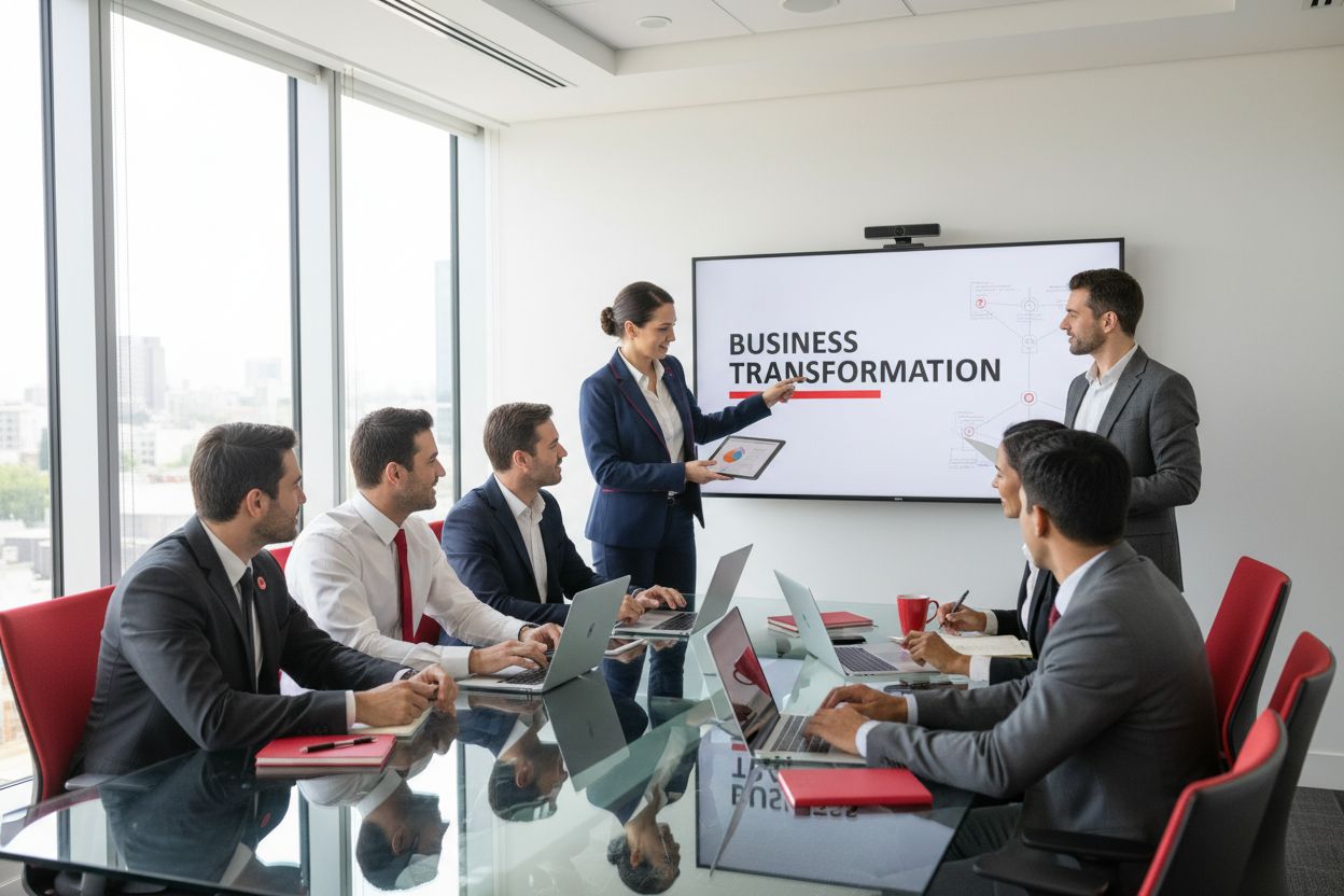 business transformation teamwork