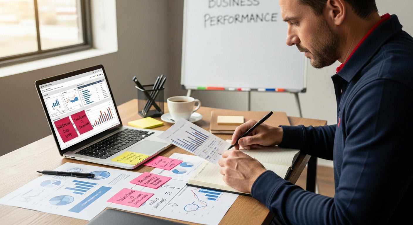 business performance analysis workflow