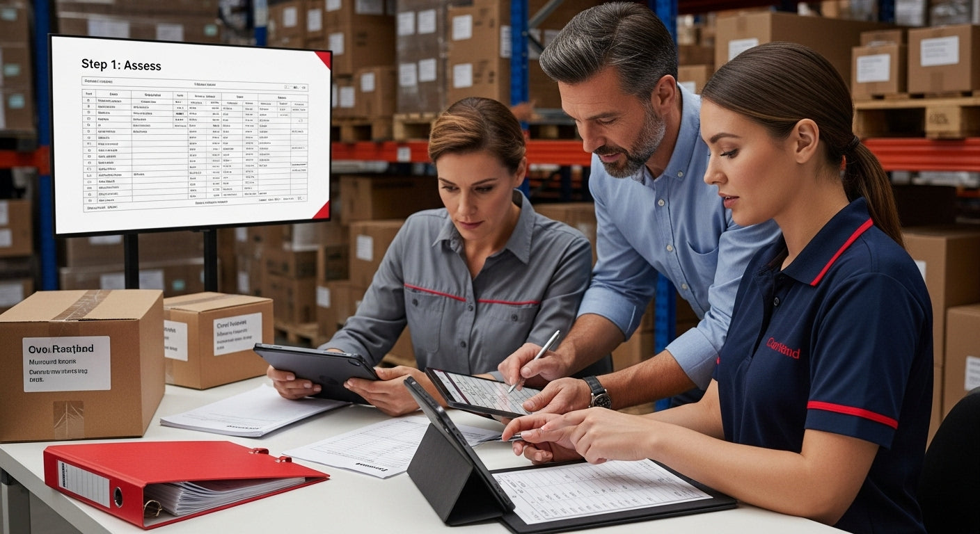 inventory audit warehouse workflow