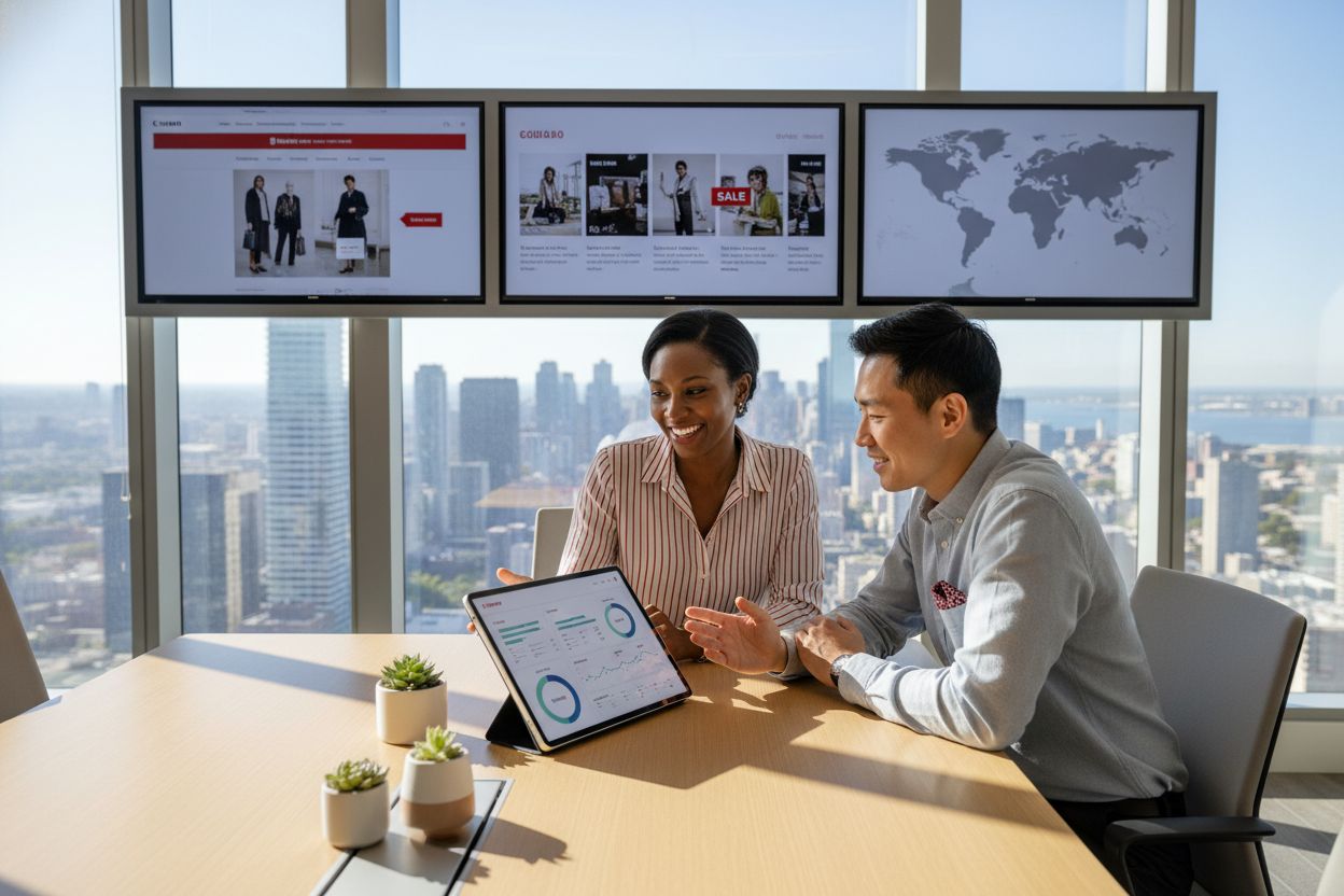 digital branding teamwork retail