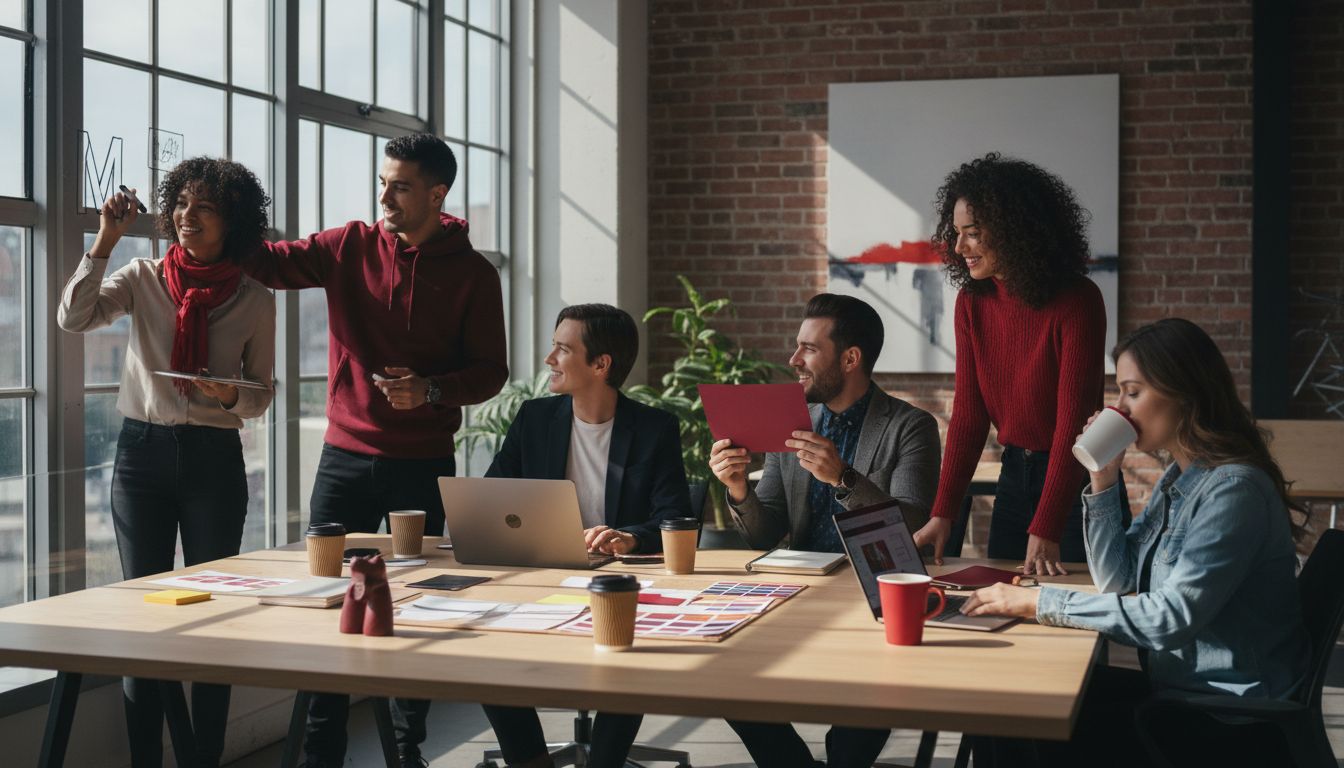 startup branding teamwork