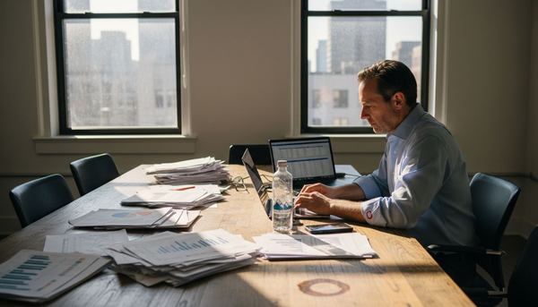 Founder reviewing ecommerce tech stack setup