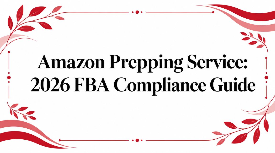 Amazon Prepping Service: 2026 FBA Compliance Guide