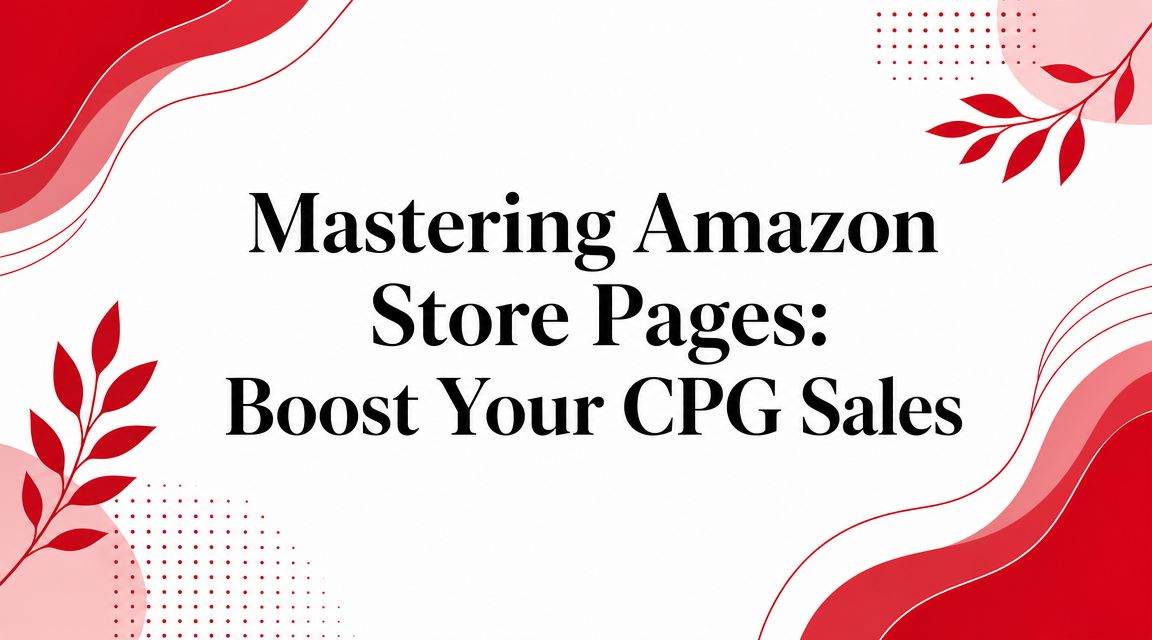 Mastering Amazon Store Pages: Boost Your CPG Sales
