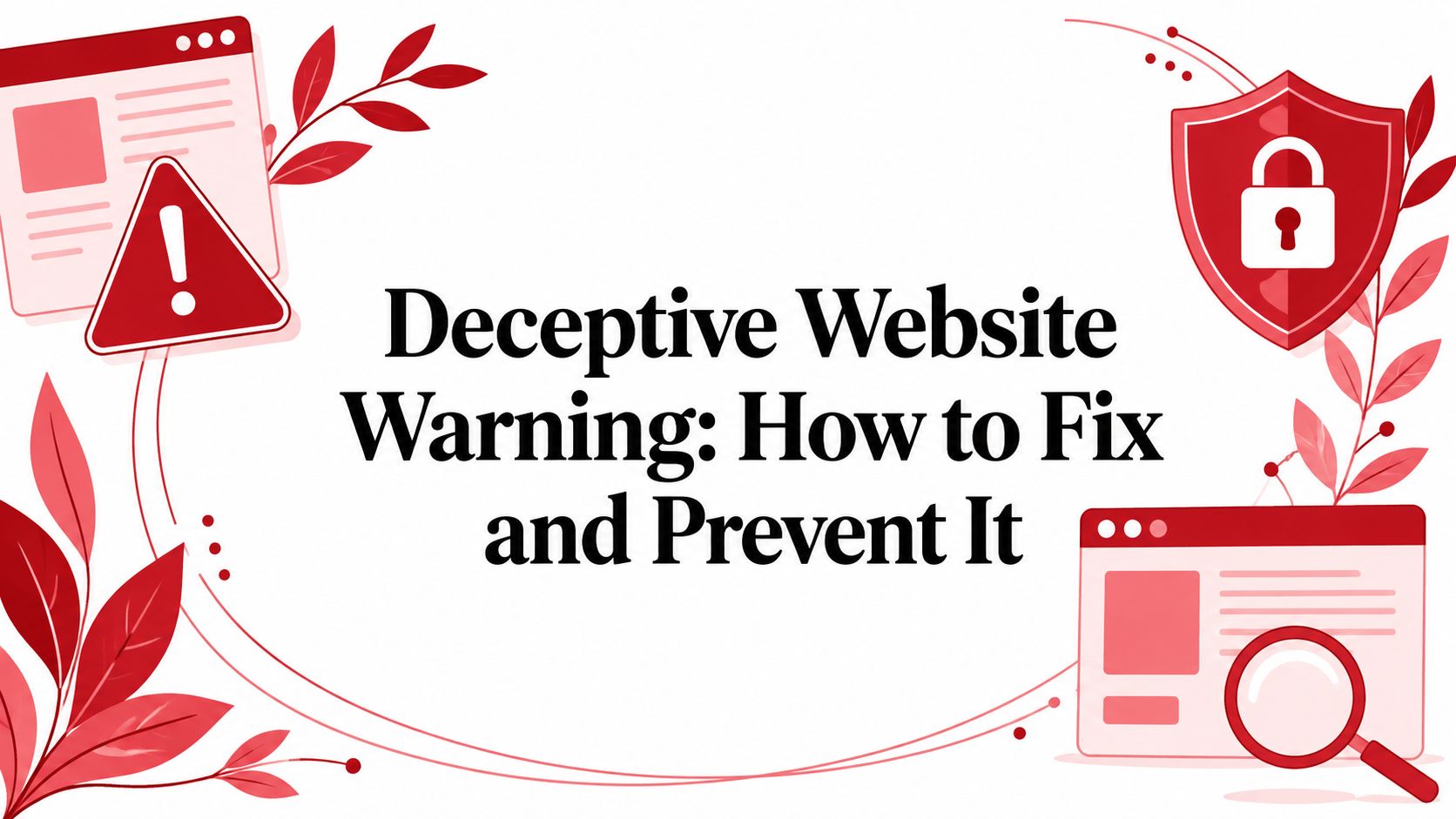 Deceptive Website Warning: How to Fix and Prevent It