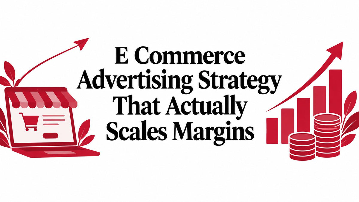 E Commerce Advertising Strategy That Actually Scales Margins