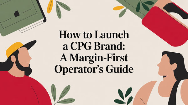 How to Launch a CPG Brand: A Margin-First Operator's Guide