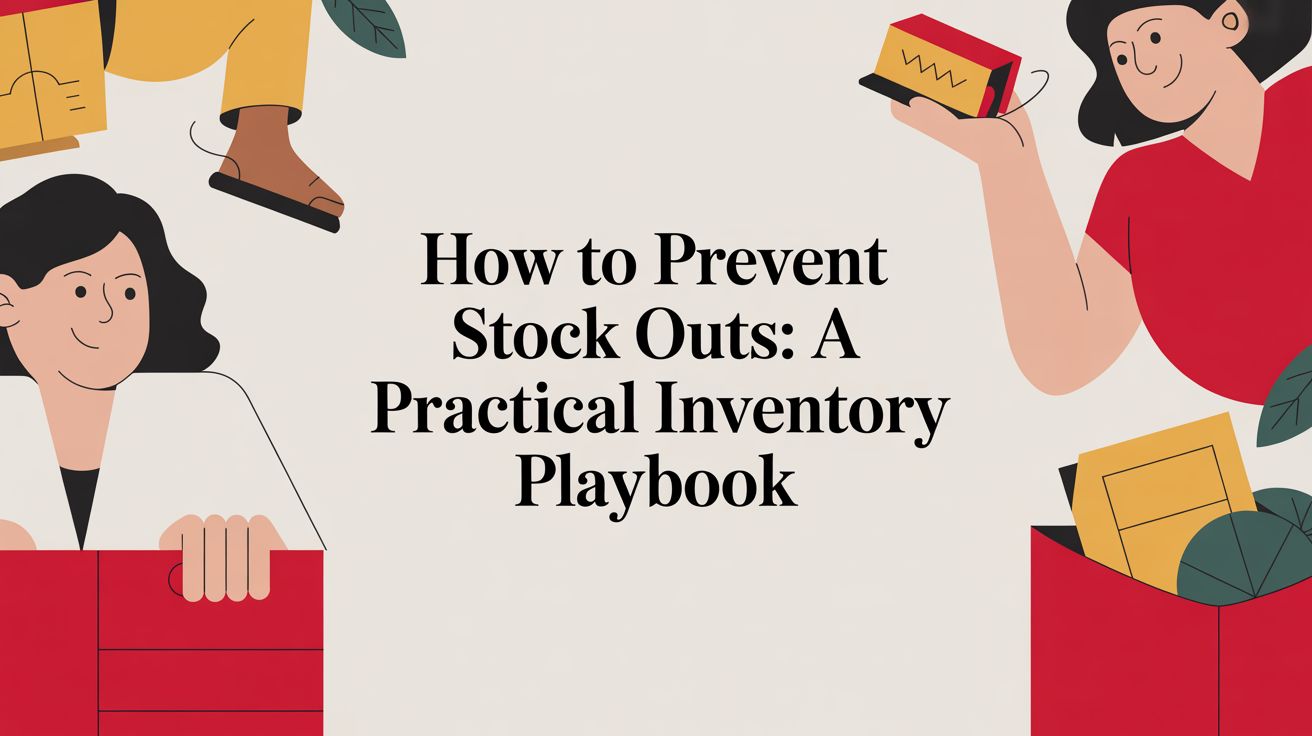 How to Prevent Stock Outs: A Practical Inventory Playbook