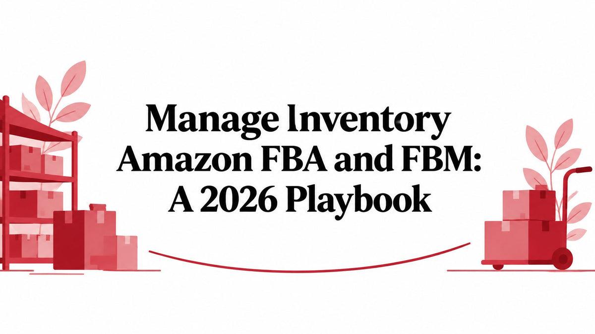 Manage Inventory Amazon FBA and FBM: A 2026 Playbook