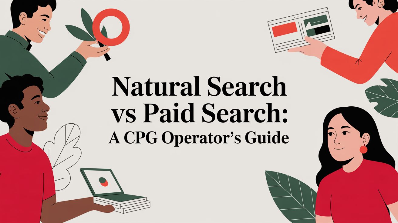 Natural Search vs Paid Search: A CPG Operator's Guide