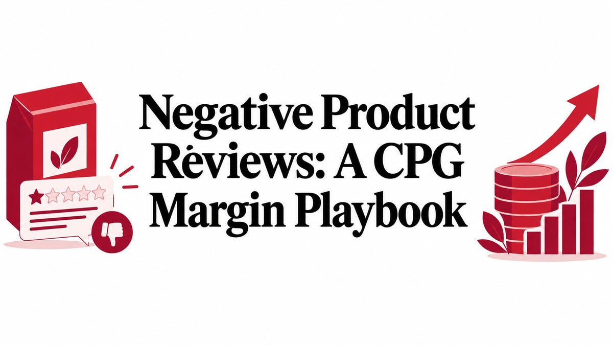 Negative Product Reviews: A CPG Margin Playbook