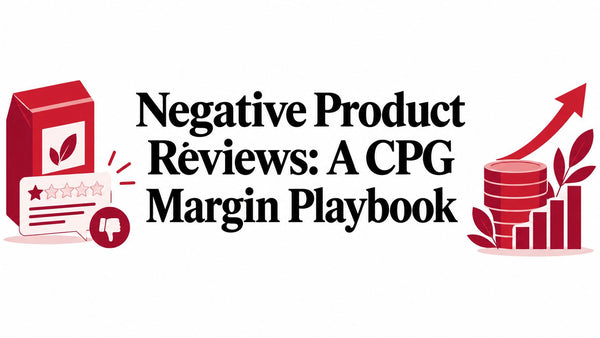 Negative Product Reviews: A CPG Margin Playbook