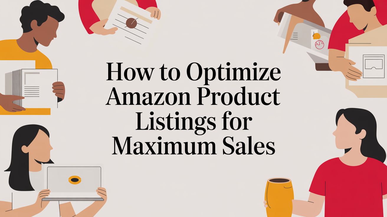 How to Optimize Amazon Product Listings for Maximum Sales