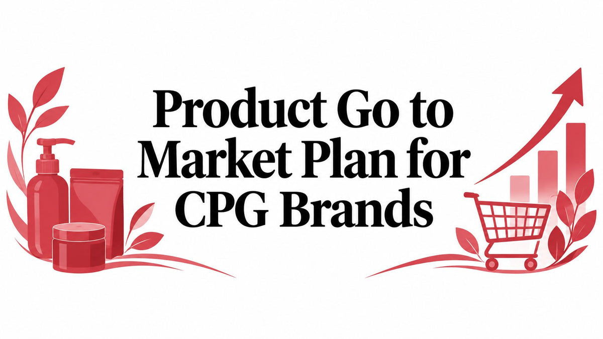 Product Go to Market Plan for CPG Brands